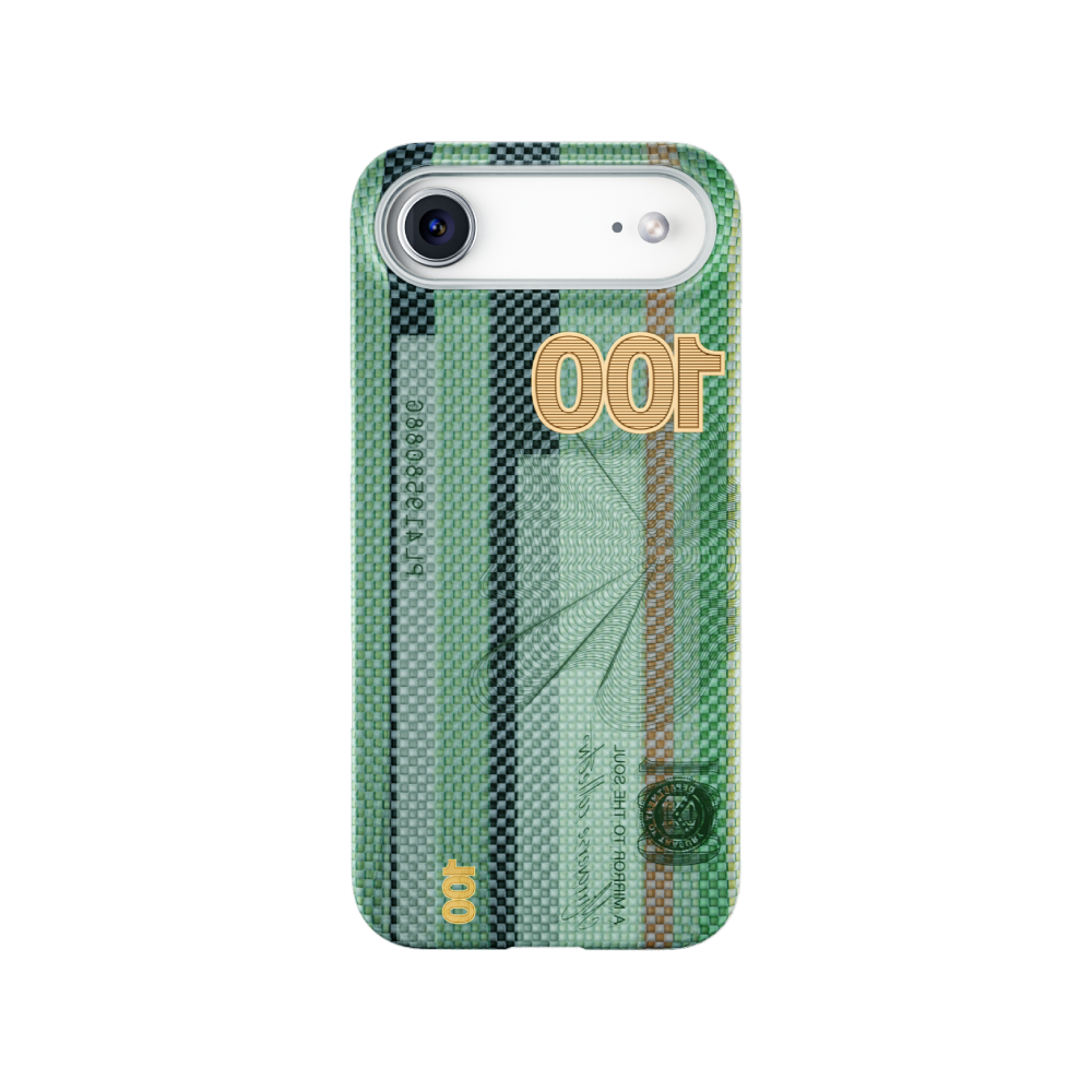 靈魂之鏡-非遺竹編凱夫拉芳綸纖維 iPhone 磁吸手機殼
