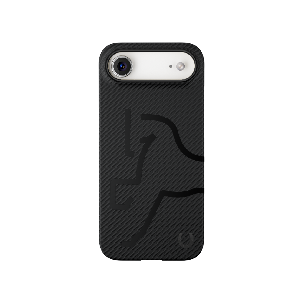 彩馬款-非遺竹編凱夫拉芳綸纖維 iPhone 磁吸手機殼