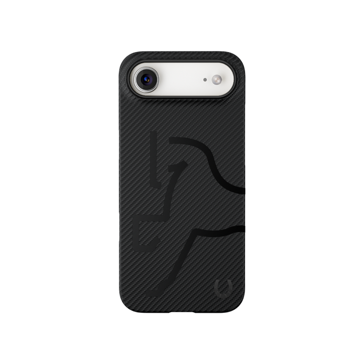 彩馬款-非遺竹編凱夫拉芳綸纖維 iPhone 磁吸手機殼