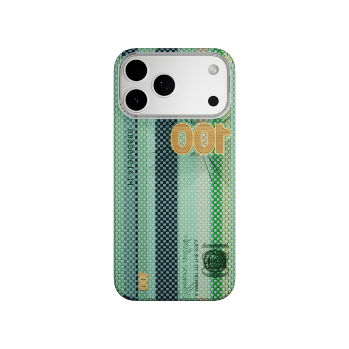 靈魂之鏡-非遺竹編凱夫拉芳綸纖維 iPhone 磁吸手機殼